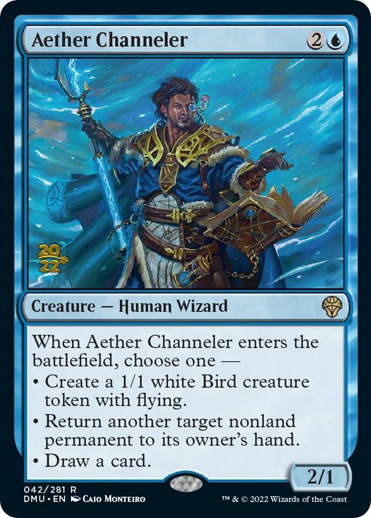 Aether Channeler [Dominaria United Prerelease Promos] - Rocket TCG