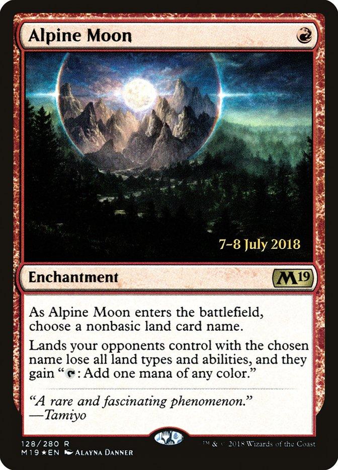 Alpine Moon [Core Set 2019 Prerelease Promos] - Rocket TCG