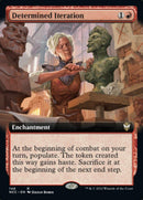Determined Iteration (Extended Art) [Streets of New Capenna Commander] - Rocket TCG
