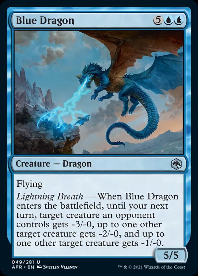 Blue Dragon [Dungeons & Dragons: Adventures in the Forgotten Realms] - Rocket TCG