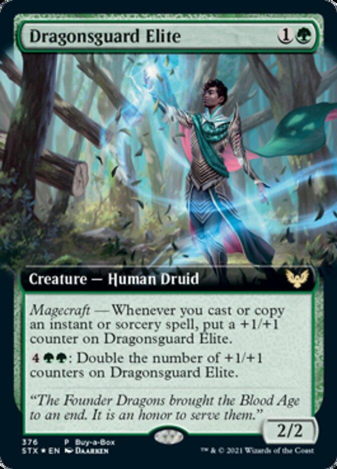 Dragonsguard Elite (Buy-A-Box) [Strixhaven: School of Mages Promos] - Rocket TCG