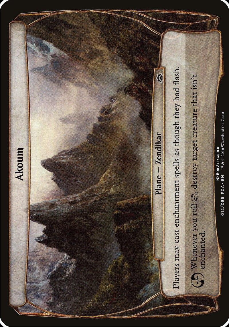 Akoum (Planes) [Planechase Anthology Planes] - Rocket TCG