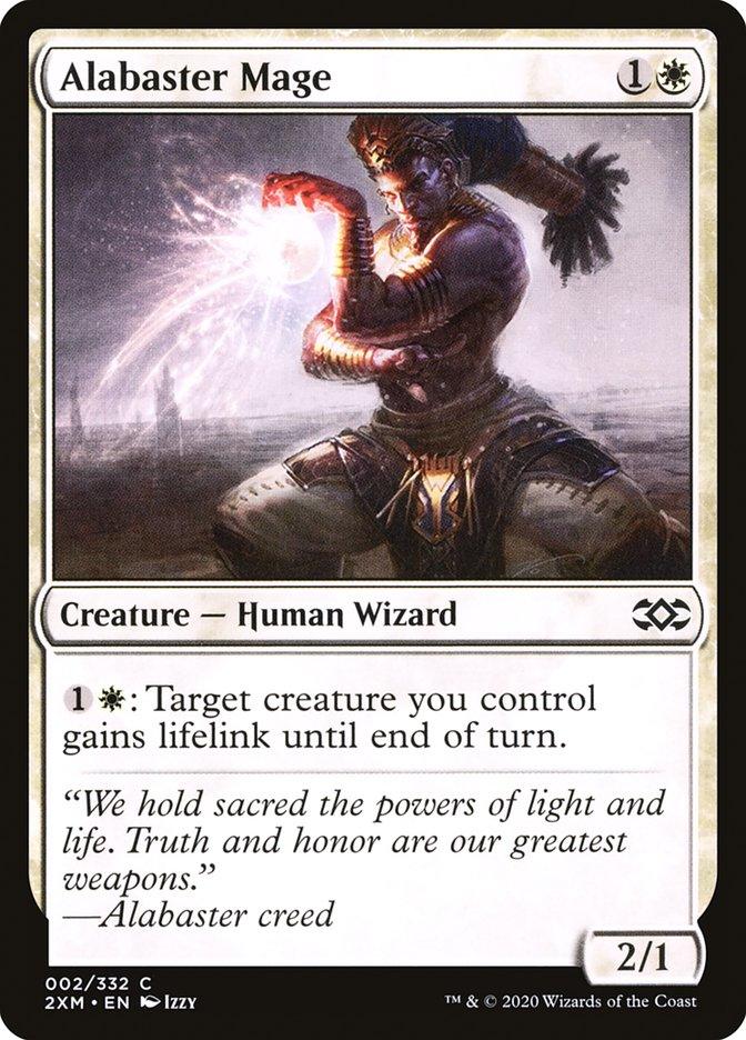 Alabaster Mage [Double Masters] - Rocket TCG