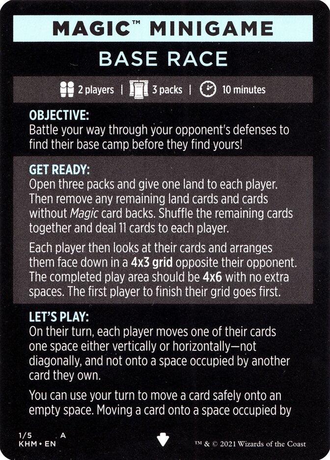Base Race (Magic Minigame) [Kaldheim Minigame] - Rocket TCG