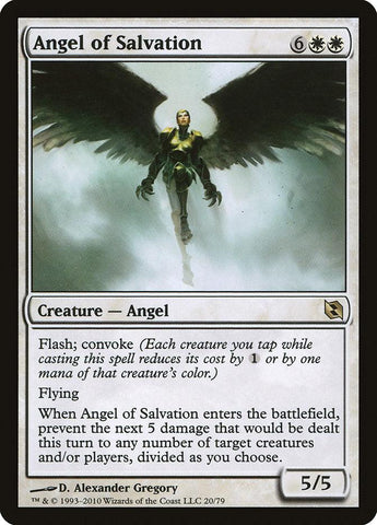 Angel of Salvation [Duel Decks: Elspeth vs. Tezzeret] - Rocket TCG
