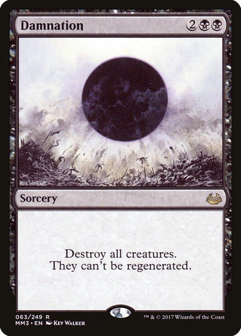 Damnation [Modern Masters 2017] - Rocket TCG