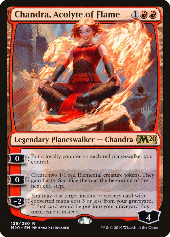 Chandra, Acolyte of Flame (Promo Pack) [Core Set 2020 Promos] - Rocket TCG