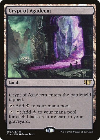 Crypt of Agadeem [Commander 2014] - Rocket TCG