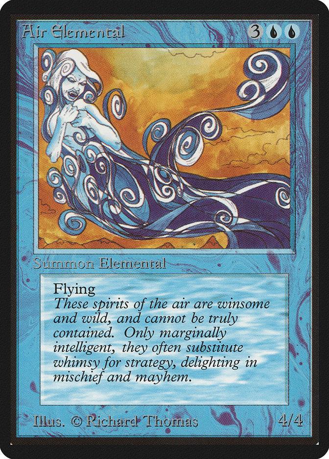 Air Elemental [Beta Edition] - Rocket TCG