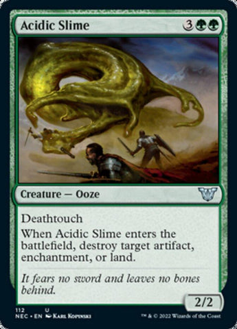 Acidic Slime [Kamigawa: Neon Dynasty Commander] - Rocket TCG