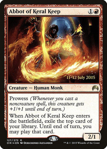 Abbot of Keral Keep [Magic Origins Prerelease Promos] - Rocket TCG