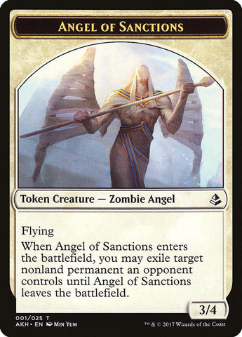 Angel of Sanctions Token [Amonkhet Tokens] - Rocket TCG