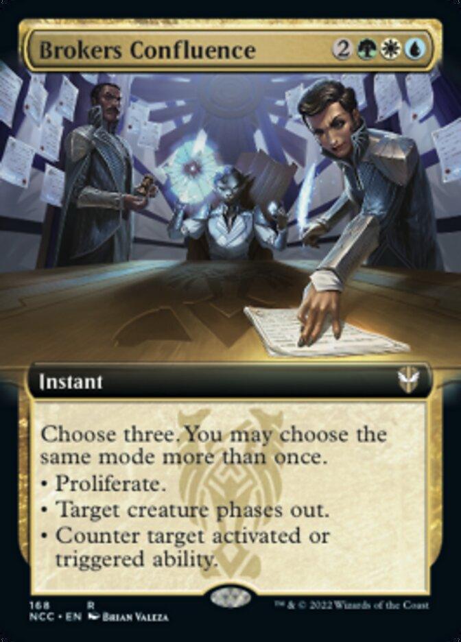 Brokers Confluence (Extended Art) [Streets of New Capenna Commander] - Rocket TCG