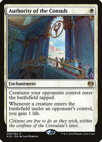 Authority of the Consuls (Promo Pack) [Kaladesh Promos] - Rocket TCG