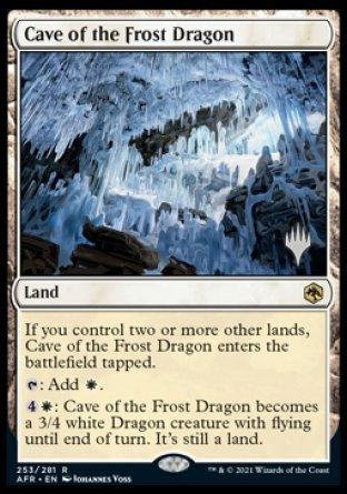 Cave of the Frost Dragon (Promo Pack) [Dungeons & Dragons: Adventures in the Forgotten Realms Promos] - Rocket TCG