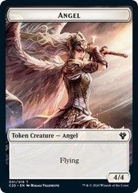 Angel // Elemental (010) Double-sided Token [Commander 2020 Tokens] - Rocket TCG