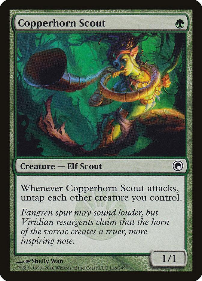 Copperhorn Scout [Scars of Mirrodin] - Rocket TCG