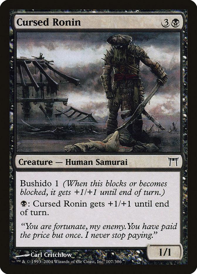 Cursed Ronin [Champions of Kamigawa] - Rocket TCG