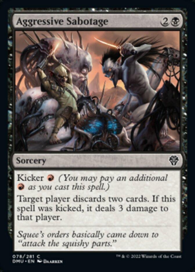 Aggressive Sabotage [Dominaria United] - Rocket TCG
