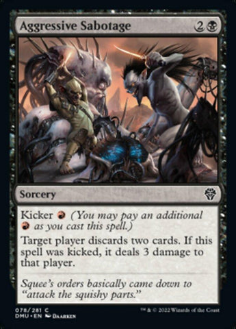 Aggressive Sabotage [Dominaria United] - Rocket TCG