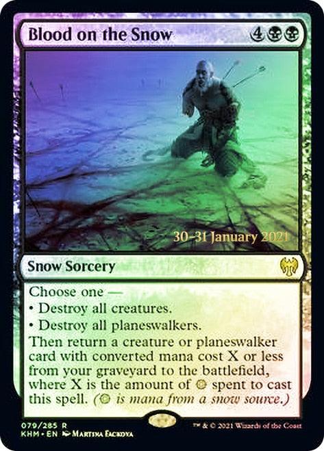 Blood on the Snow [Kaldheim Prerelease Promos] - Rocket TCG
