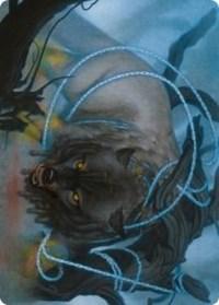 Bind the Monster Art Card [Kaldheim Art Series] - Rocket TCG