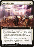 Akroma's Will (Extended Art) [Commander Legends] - Rocket TCG