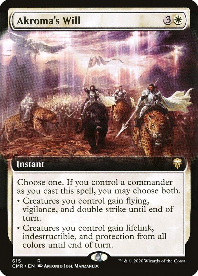 Akroma's Will (Extended Art) [Commander Legends] - Rocket TCG
