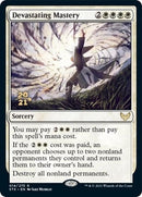 Devastating Mastery [Strixhaven: School of Mages Prerelease Promos] - Rocket TCG