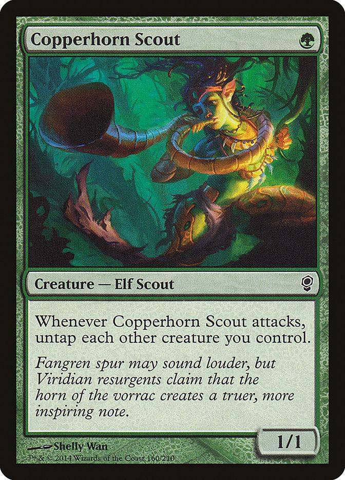 Copperhorn Scout [Conspiracy] - Rocket TCG