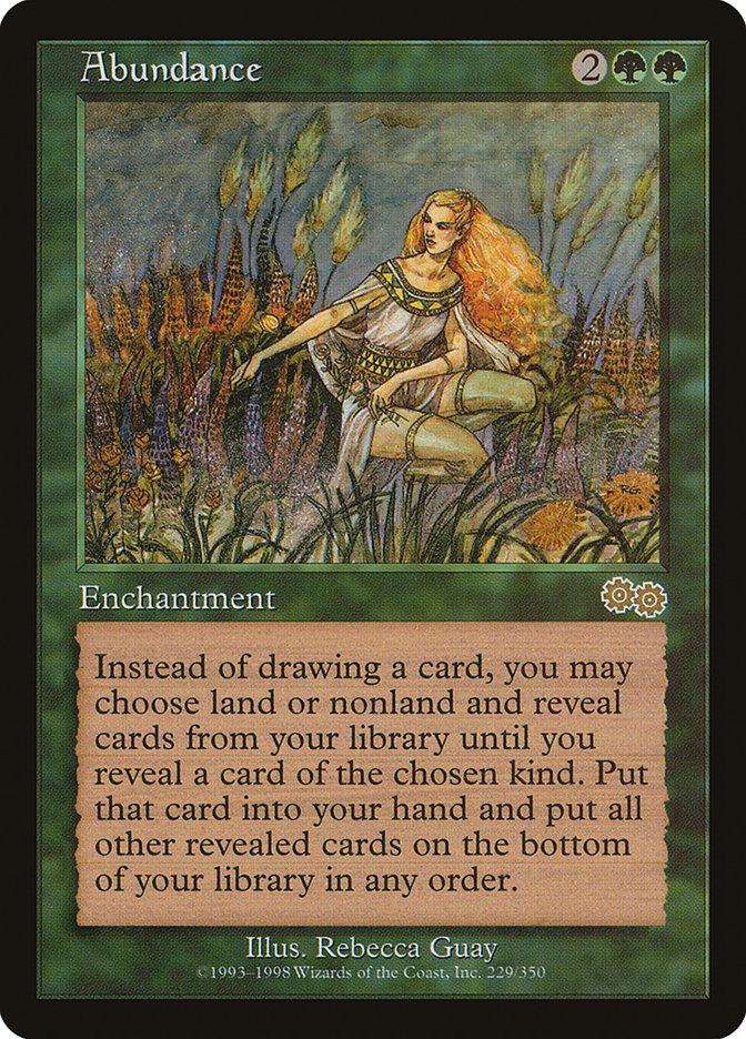 Abundance [Urza's Saga] - Rocket TCG
