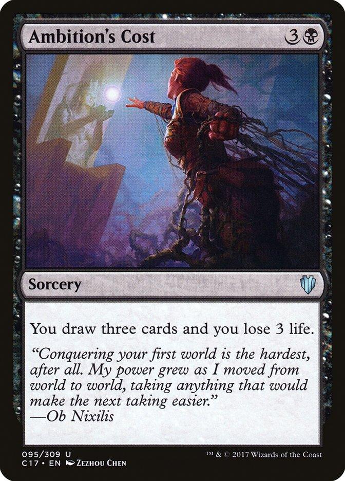 Ambition's Cost [Commander 2017] - Rocket TCG