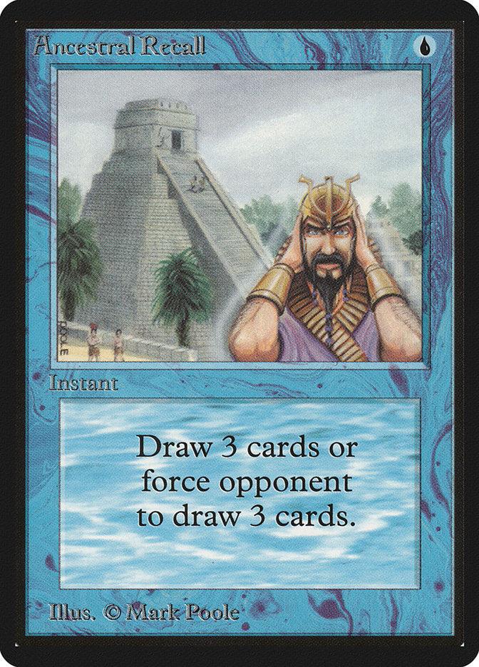Ancestral Recall [Beta Edition] - Rocket TCG
