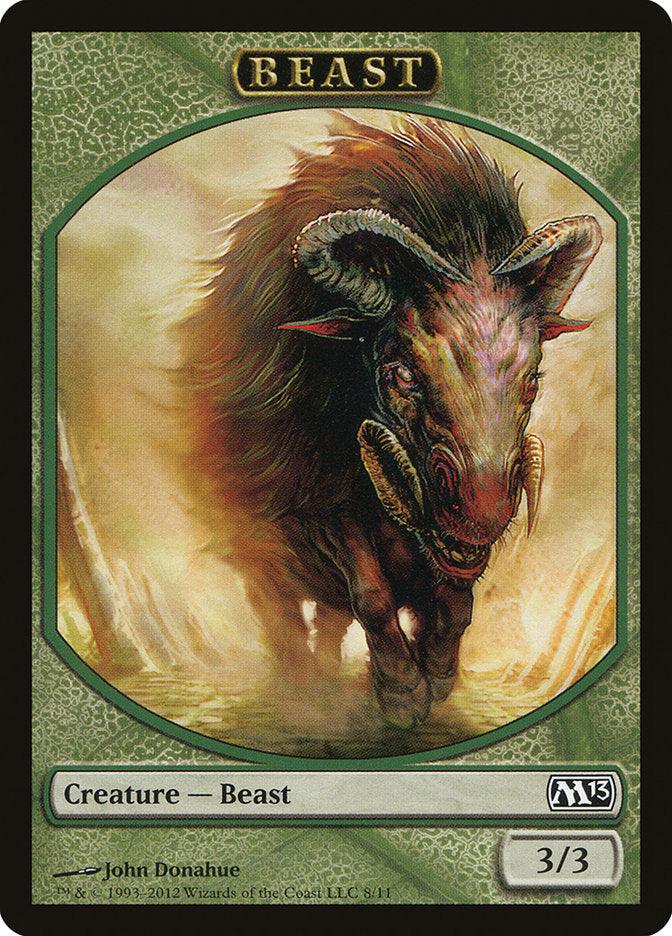 Beast Token [Magic 2013 Tokens] - Rocket TCG