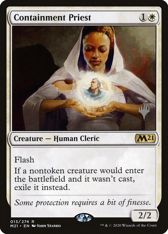 Containment Priest (Promo Pack) [Core Set 2021 Promos] - Rocket TCG