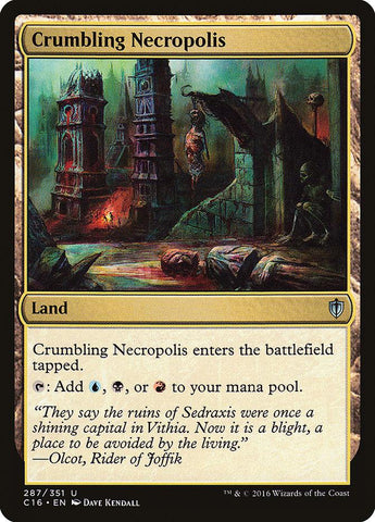 Crumbling Necropolis [Commander 2016] - Rocket TCG