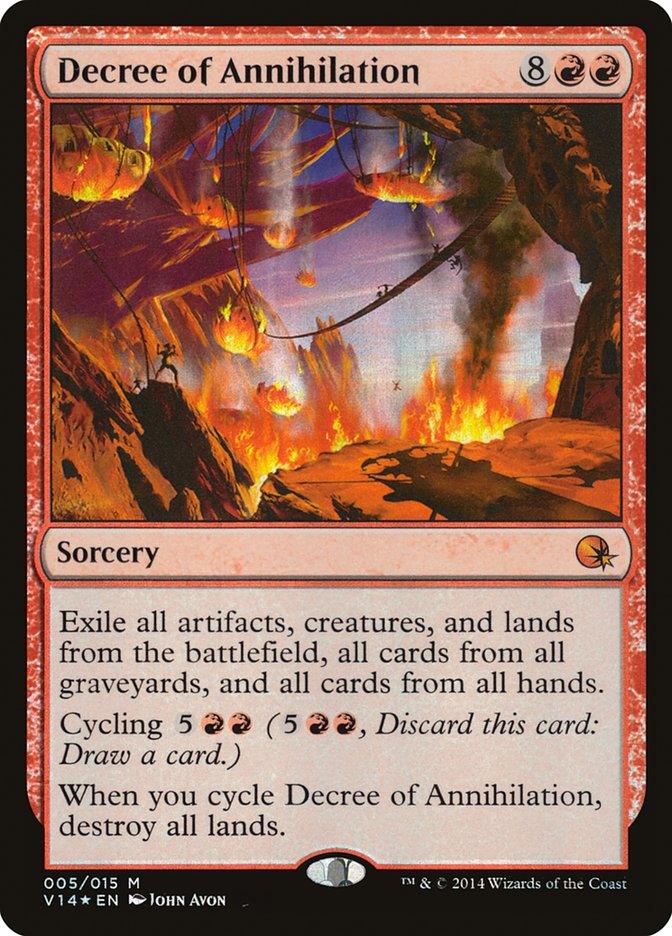 Decree of Annihilation [From the Vault: Annihilation] - Rocket TCG