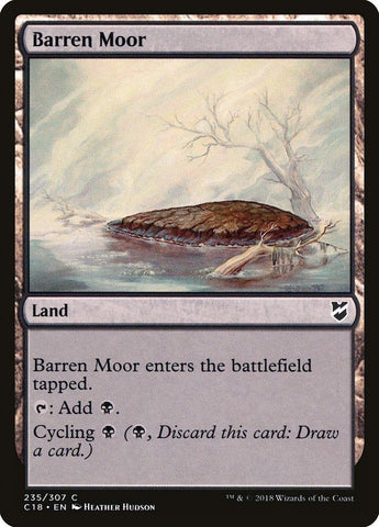 Barren Moor [Commander 2018] - Rocket TCG