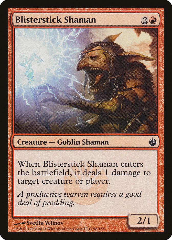 Blisterstick Shaman [Mirrodin Besieged] - Rocket TCG