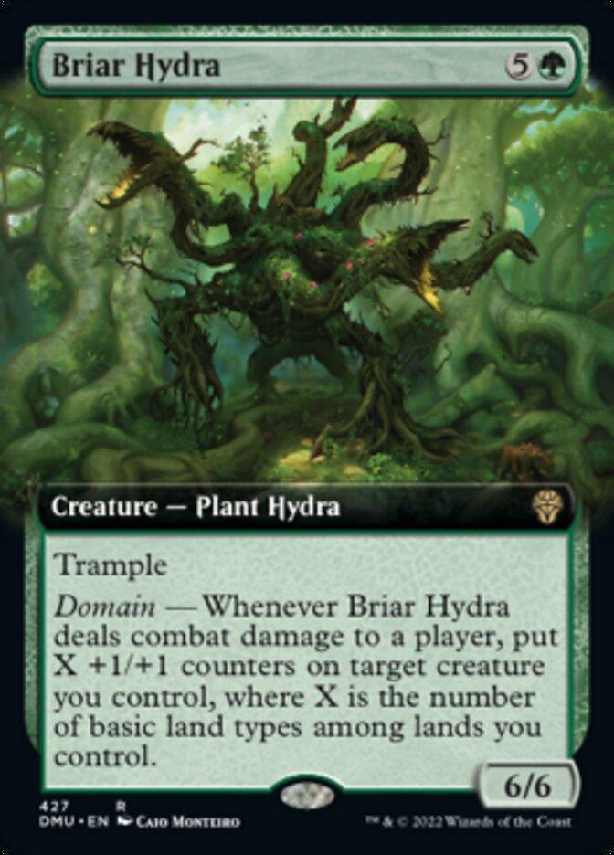 Briar Hydra (Extended Art) [Dominaria United] - Rocket TCG