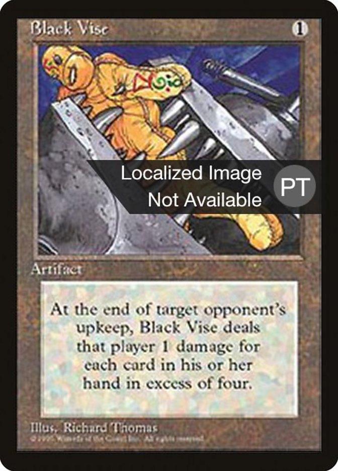Black Vise [Fourth Edition (Foreign Black Border)] - Rocket TCG