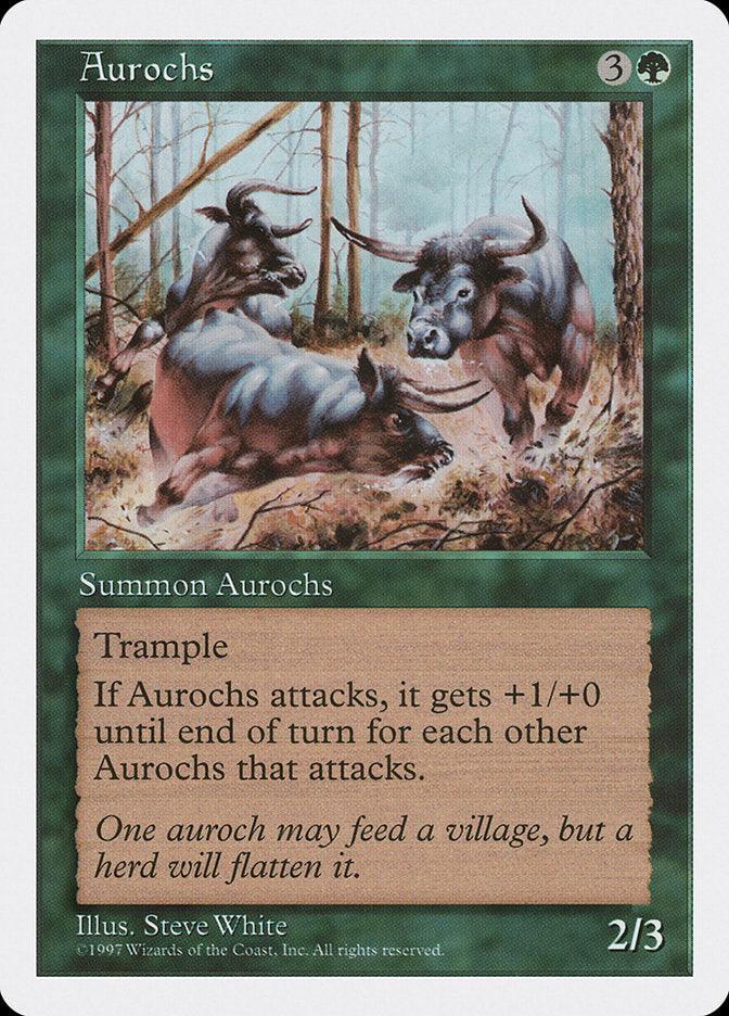 Aurochs [Fifth Edition] - Rocket TCG