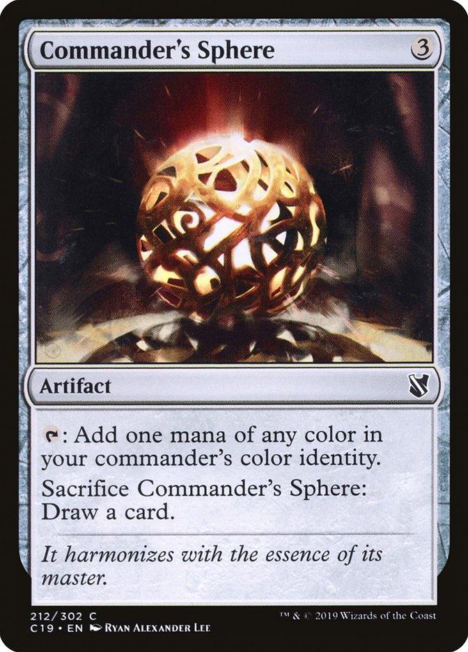 Commander's Sphere [Commander 2019] - Rocket TCG