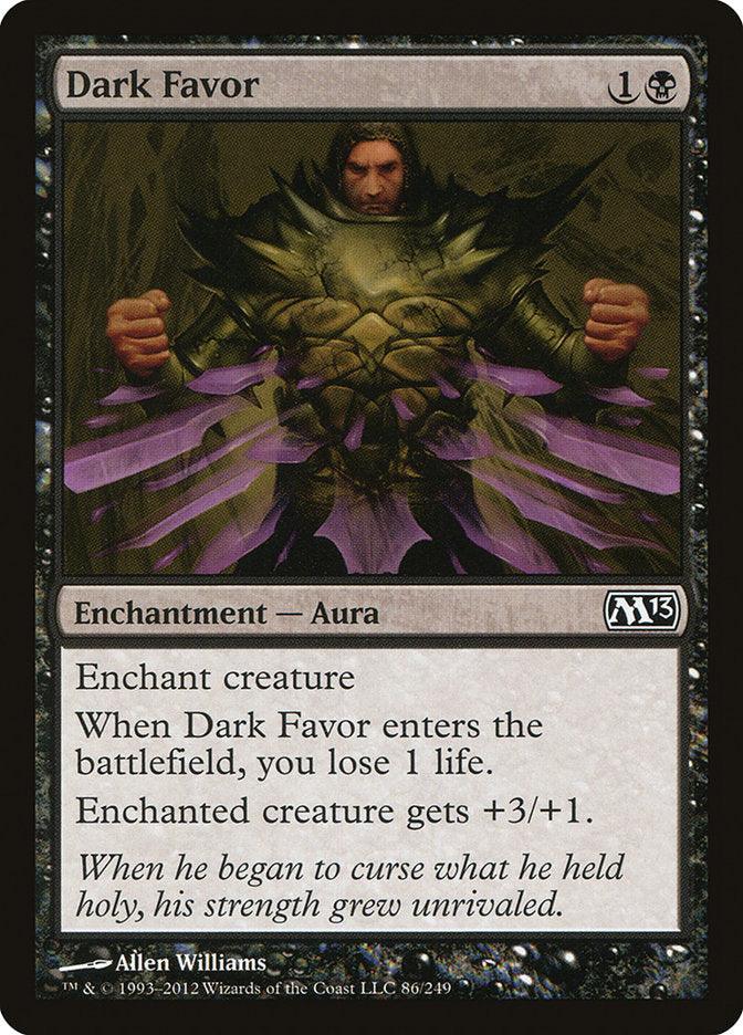 Dark Favor [Magic 2013] - Rocket TCG