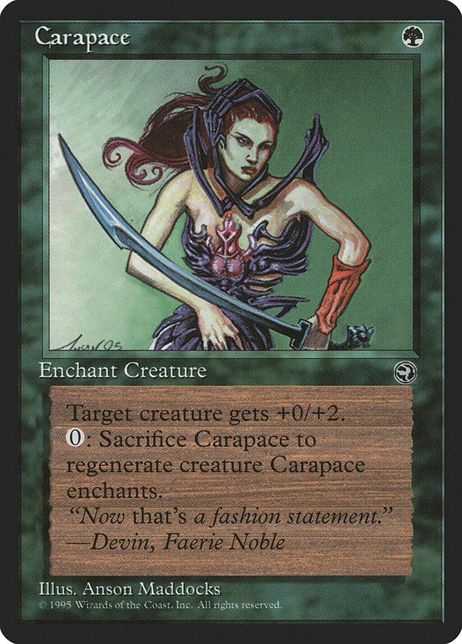 Carapace (Devin Flavor Text) [Homelands] - Rocket TCG