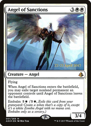 Angel of Sanctions [Amonkhet Prerelease Promos] - Rocket TCG