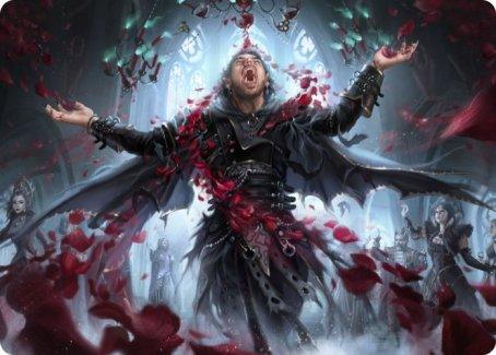 Bloodsoaked Reveler Art Card [Innistrad: Crimson Vow Art Series] - Rocket TCG