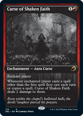 Curse of Shaken Faith [Innistrad: Double Feature] - Rocket TCG