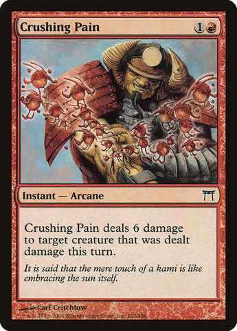 Crushing Pain [Champions of Kamigawa] - Rocket TCG