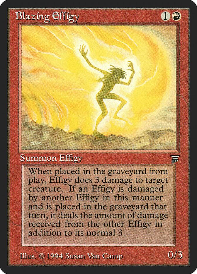 Blazing Effigy [Legends] - Rocket TCG